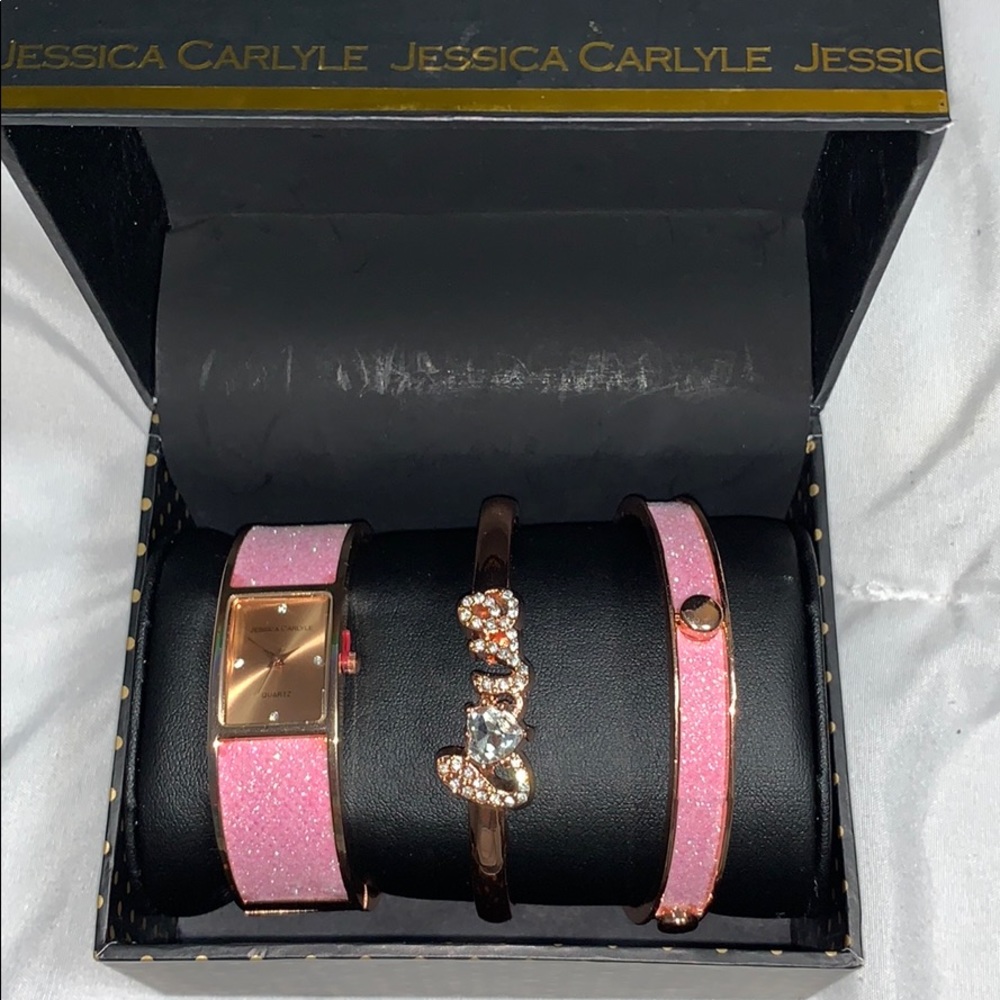 Watch and bracelet set